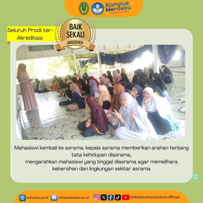 MAHASISWI KEMBALI KE ASRAMA